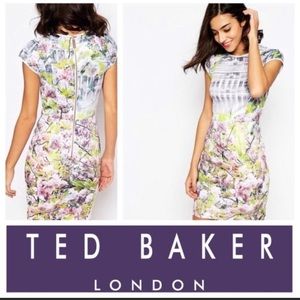 Ted Baker Pancha Window Blossom Fitted Dress